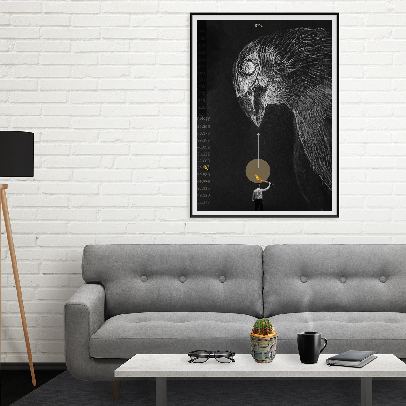 dream graphic on a wall